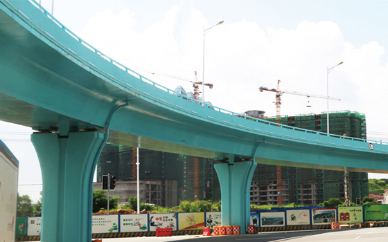 厦门市同集路提升改造工程福泽路匝道桥