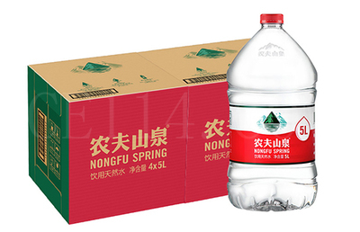 农夫山泉饮用天然水5L*4/箱