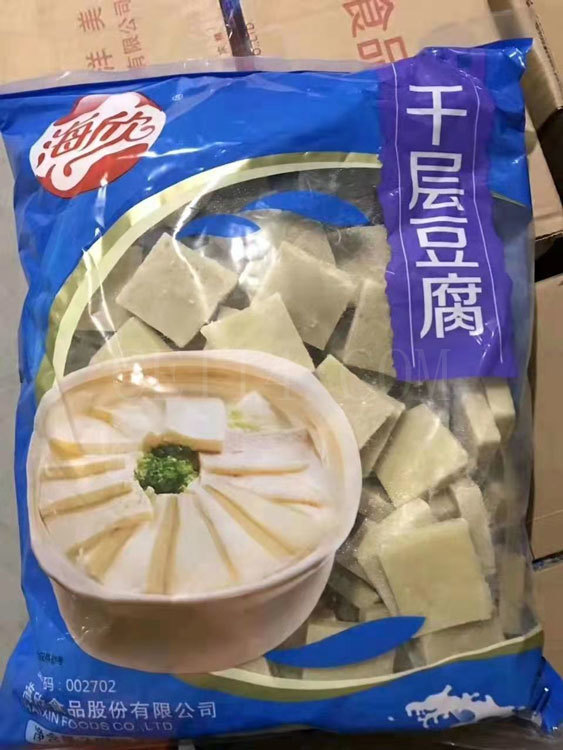 千层切片豆腐